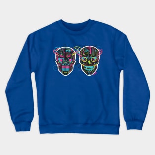 Electro Skulls Crewneck Sweatshirt